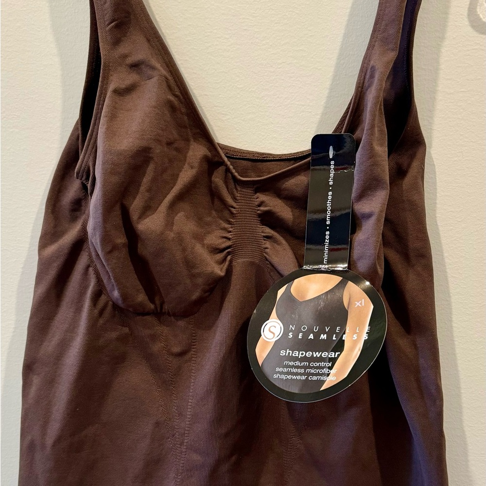 Nouvelle Brown Shapewear Camisole Xl NWT